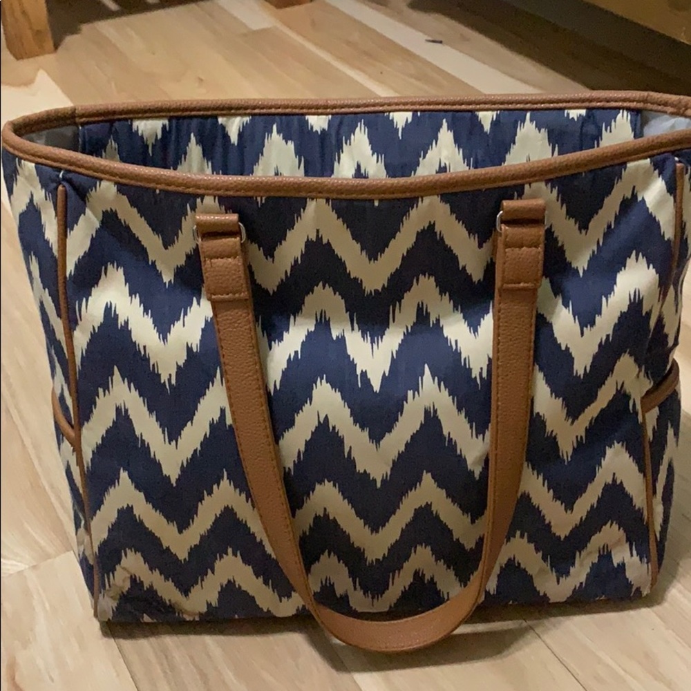 Thirty One Chevron Tote Bag